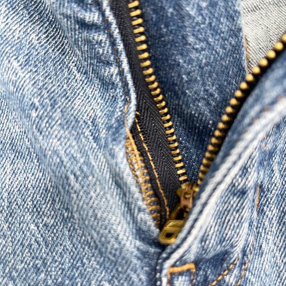 J.Crew 9'' Demi Boot Crop Jean in Clyde Wash Medium Blue Size 28 - Picture 8 of 10